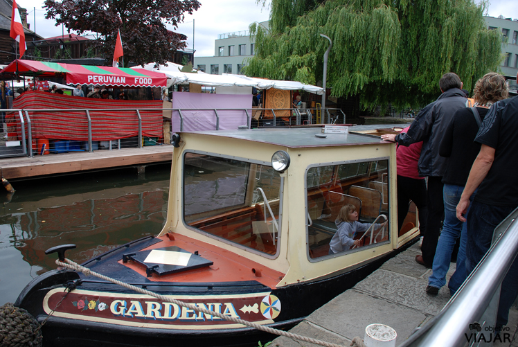Un paseo en barco por el Regent’s Canal