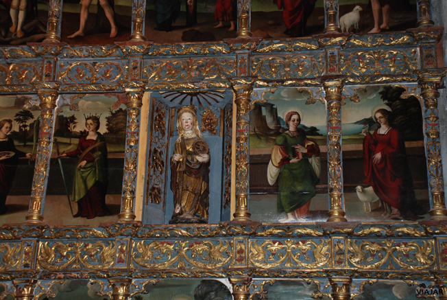 Retablo renacentista. Museo Sacro de San Juan Bautista. Aranda de Duero. Burgos