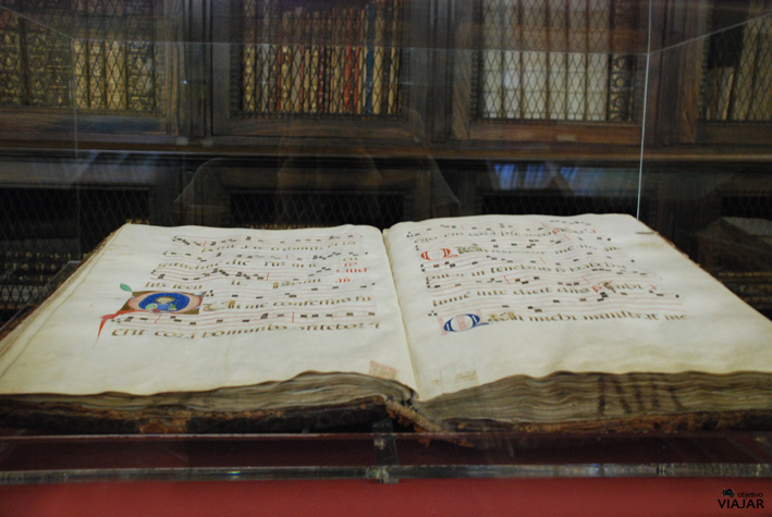 Manuscrito de la Biblioteca Antica. Cesena. Italia