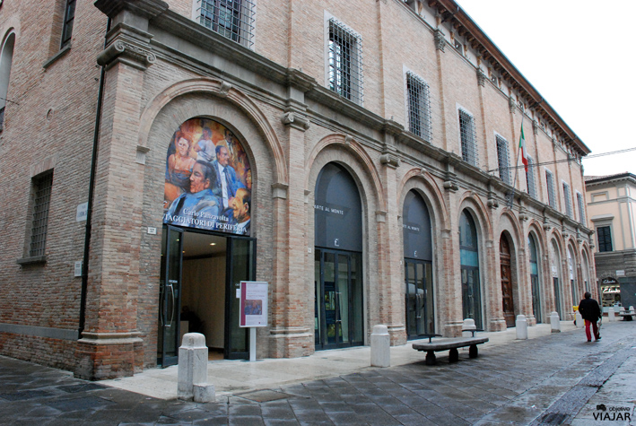 Palazzo Monte di Pietà. Forlì. Italia