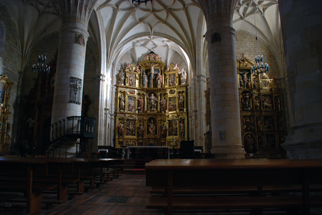 Interior de la Concatedral de San Pedro. Soria