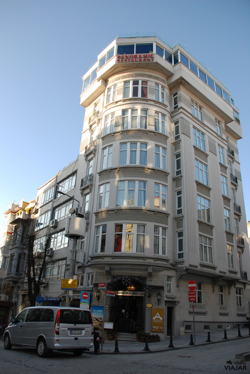 Fachada hotel Adamar. Estambul