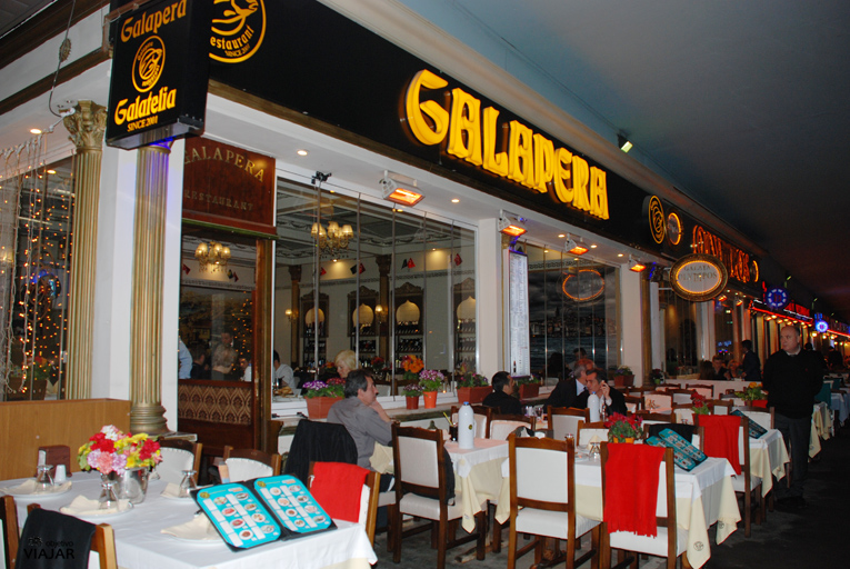 Restaurante Galapera. Estambul