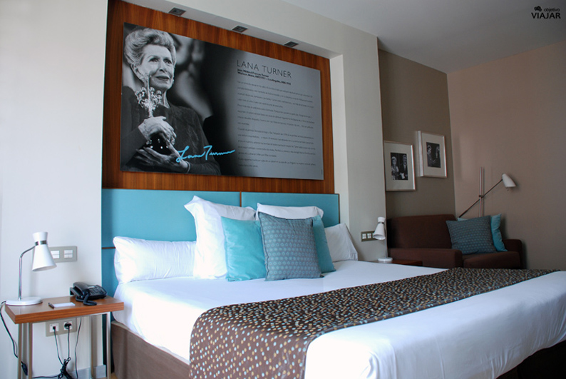Habitación Lana Turner. Hotel Astoria7. Donostia