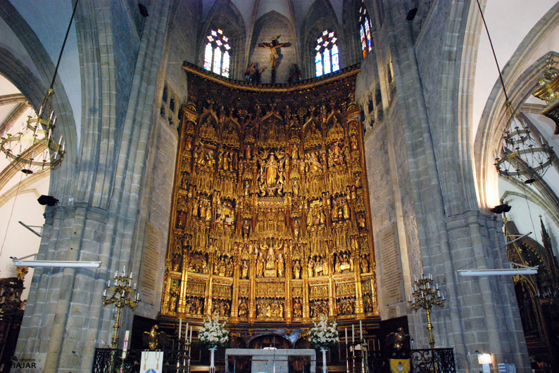 Retablo de la Basilica de la Asuncion de Santa Maria. Lekeitio