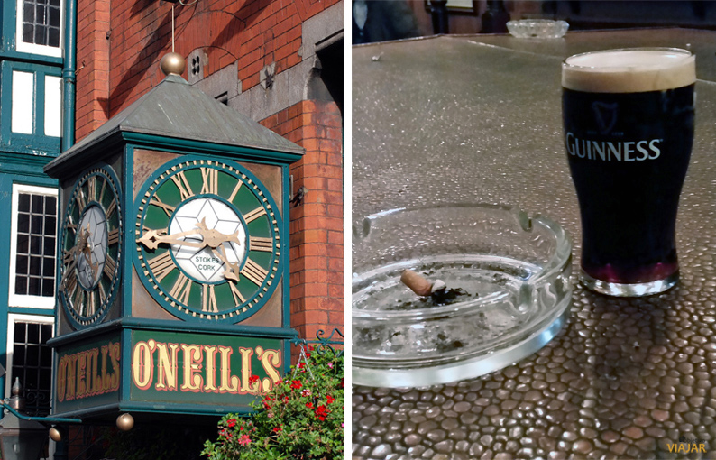 Una Guinness en O'Neill's. Pubs Dublin