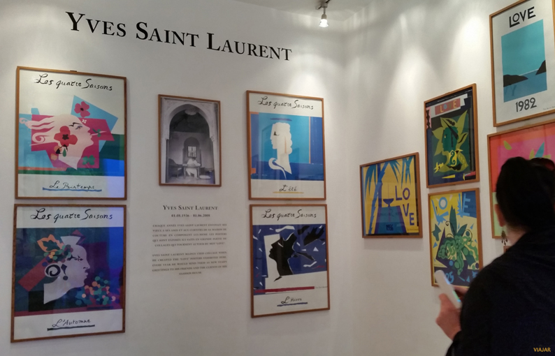 Galeria Love de Yves Saint Laurent. Majorelle