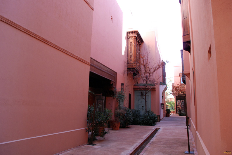 El hotel Royal Mansour de Marrakech recrea una medina tradicional