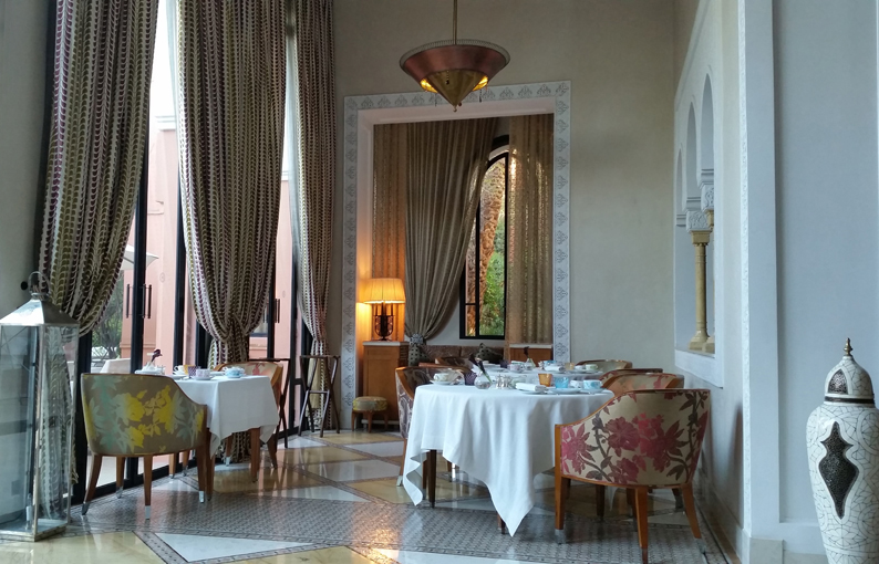 La Table. Hotel Royal Mansour. Marrakech