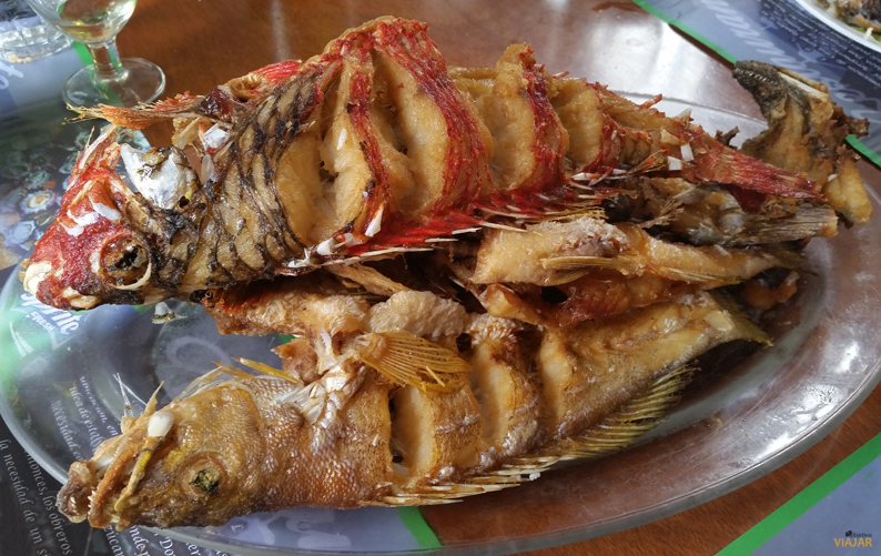 Los deliciosos pescados de Casa Goyo. La Palma
