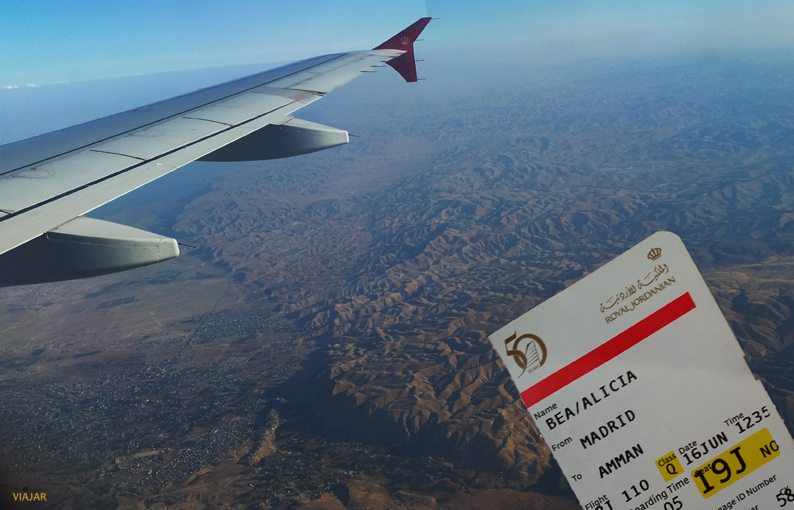 Volando rumbo a Jordania con Royal Jordanian