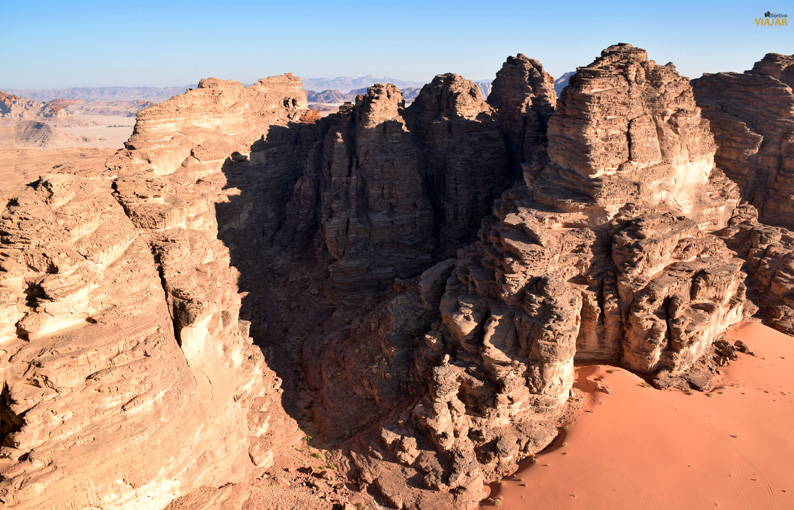 Rocas de Wadi Rum. Jordania