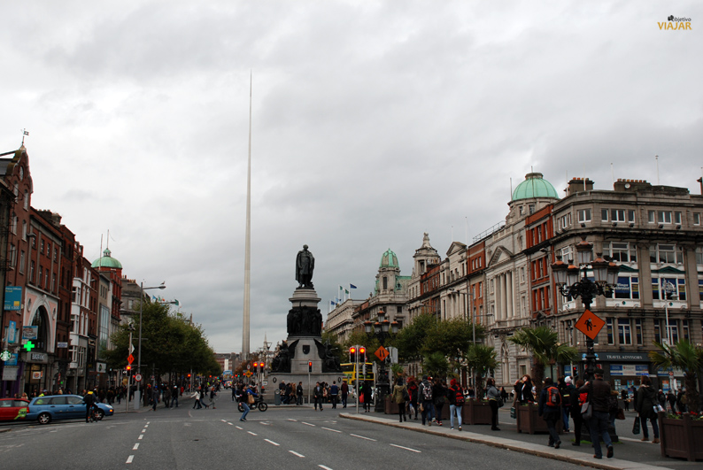 O'Connell Street y Spire
