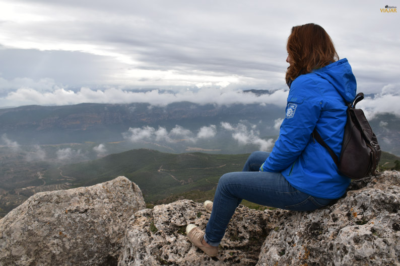 Vistas de la comarca de la Sierra del Segura desde la Microreserva del Monte Ardal