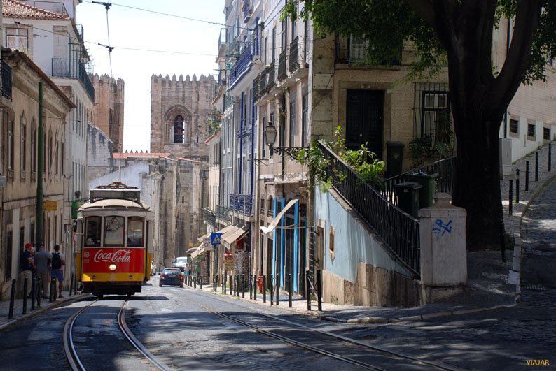 El mítico tranvía 28 de Lisboa