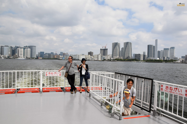 Un paseo en barco por el río Sumida, Tokio