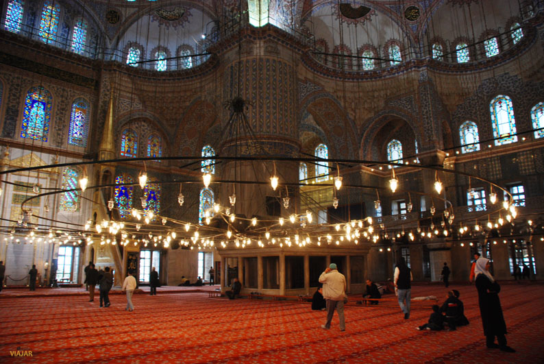 Mezquita Azul. Sultanahmet, Estambul