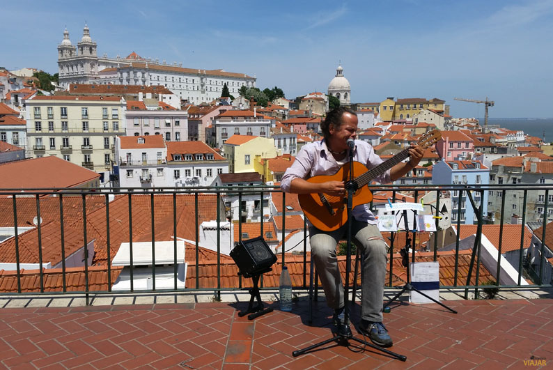 Mirador das Portas do Sol. Lisboa