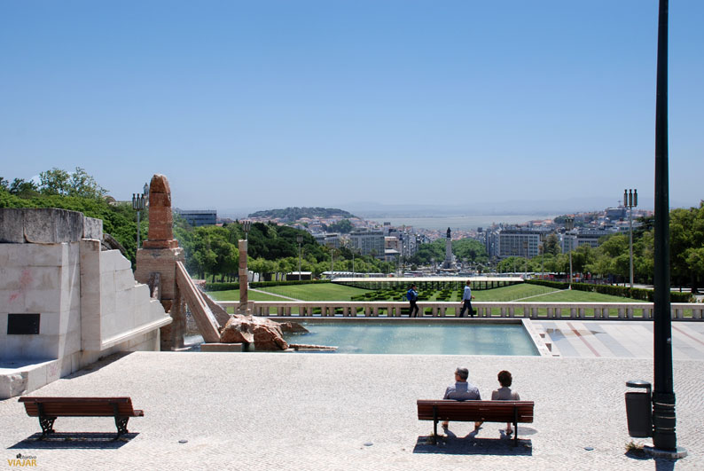 Mirador del Parque Eduardo VII. Lisboa. Portugal