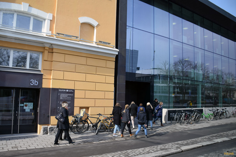 Ambiente universitario en Turku