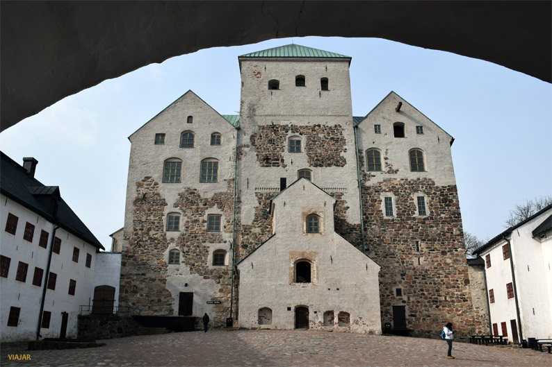 Interior del Castillo de Turku