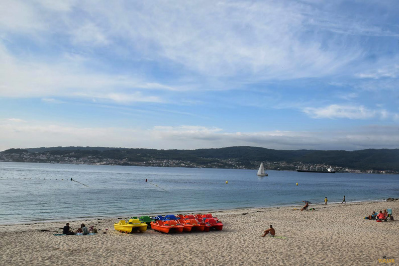 Playa de Mogor. Terras de Pontevedra