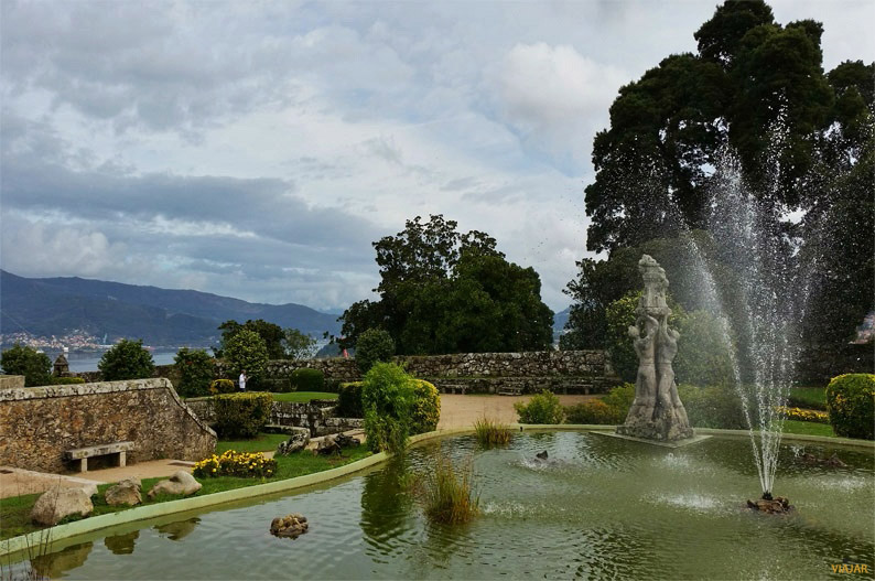 Jardines del castillo de O Castro. Vigo