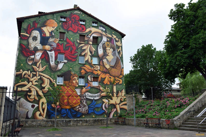 El triunfo de Vitoria. Murales de Vitoria-Gasteiz