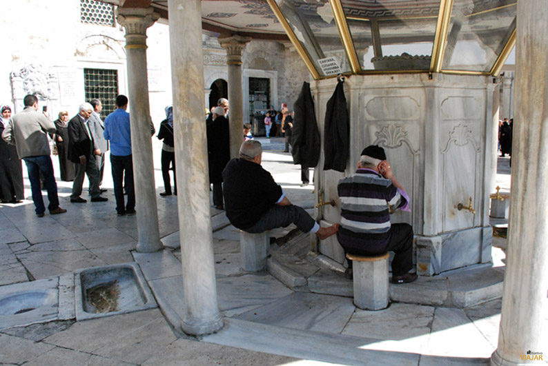 Fuente de las abluciones. Mezquita de Eyüp