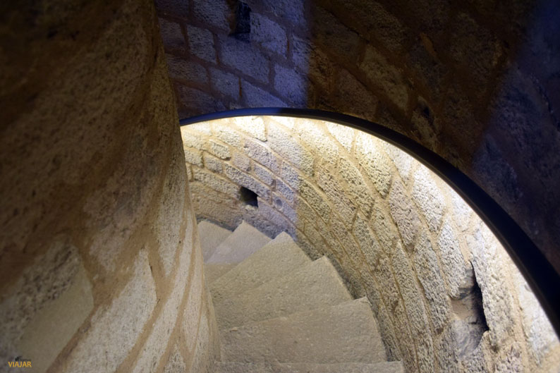 Escalera de caracol. Terrazas de Santa Maria del Mar