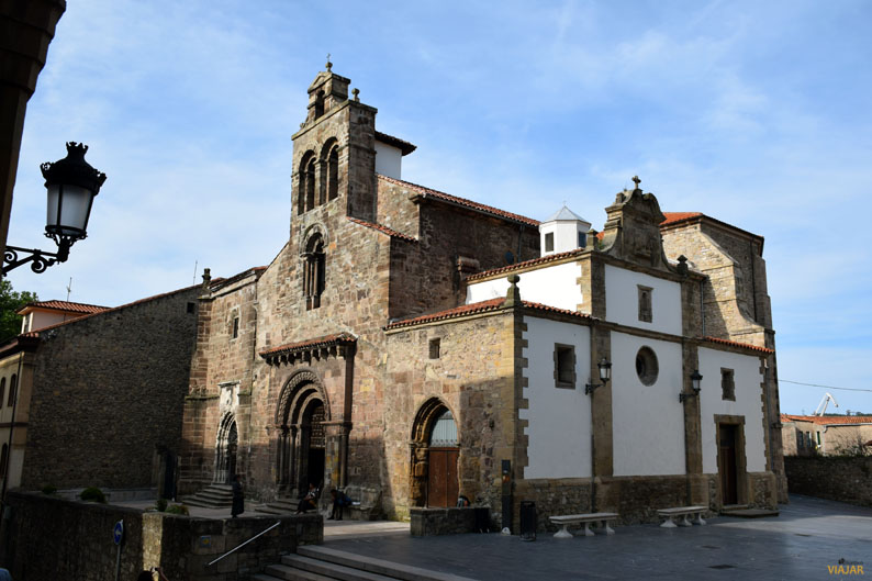 Iglesia de los Franciscanos. Aviles. Etapa Gijon/Xixon-Aviles 