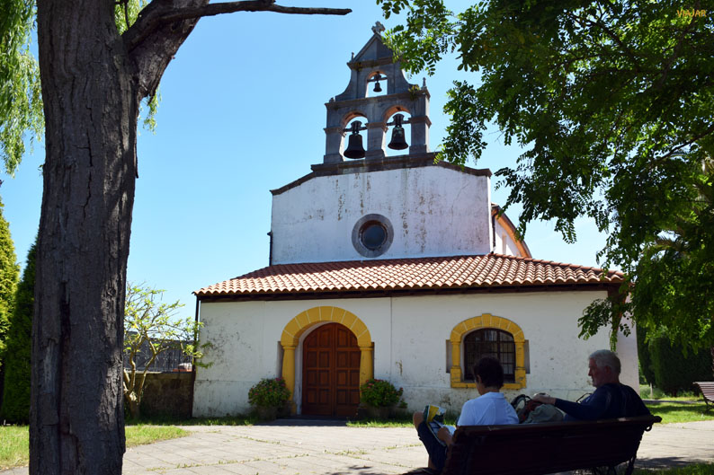 Iglesia de Santa Eulalia del Valle, Carreño. Etapa Gijon/Xixon-Aviles