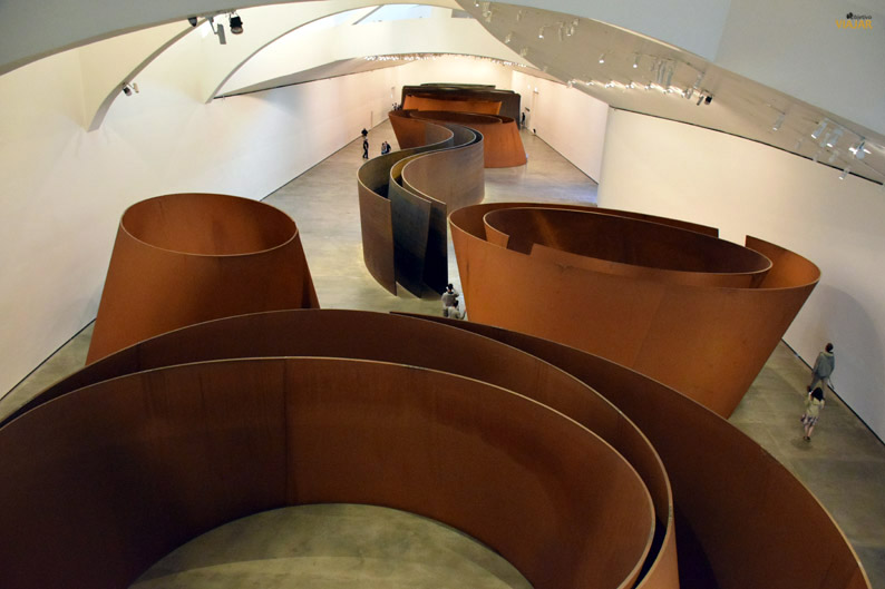 La materia del tiempo. Museo Guggenheim Bilbao
