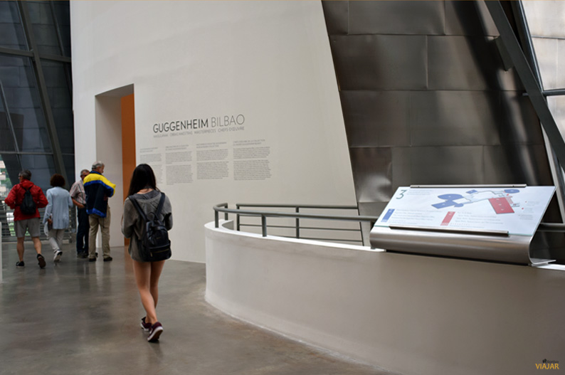 Sala del Museo Guggenheim Bilbao