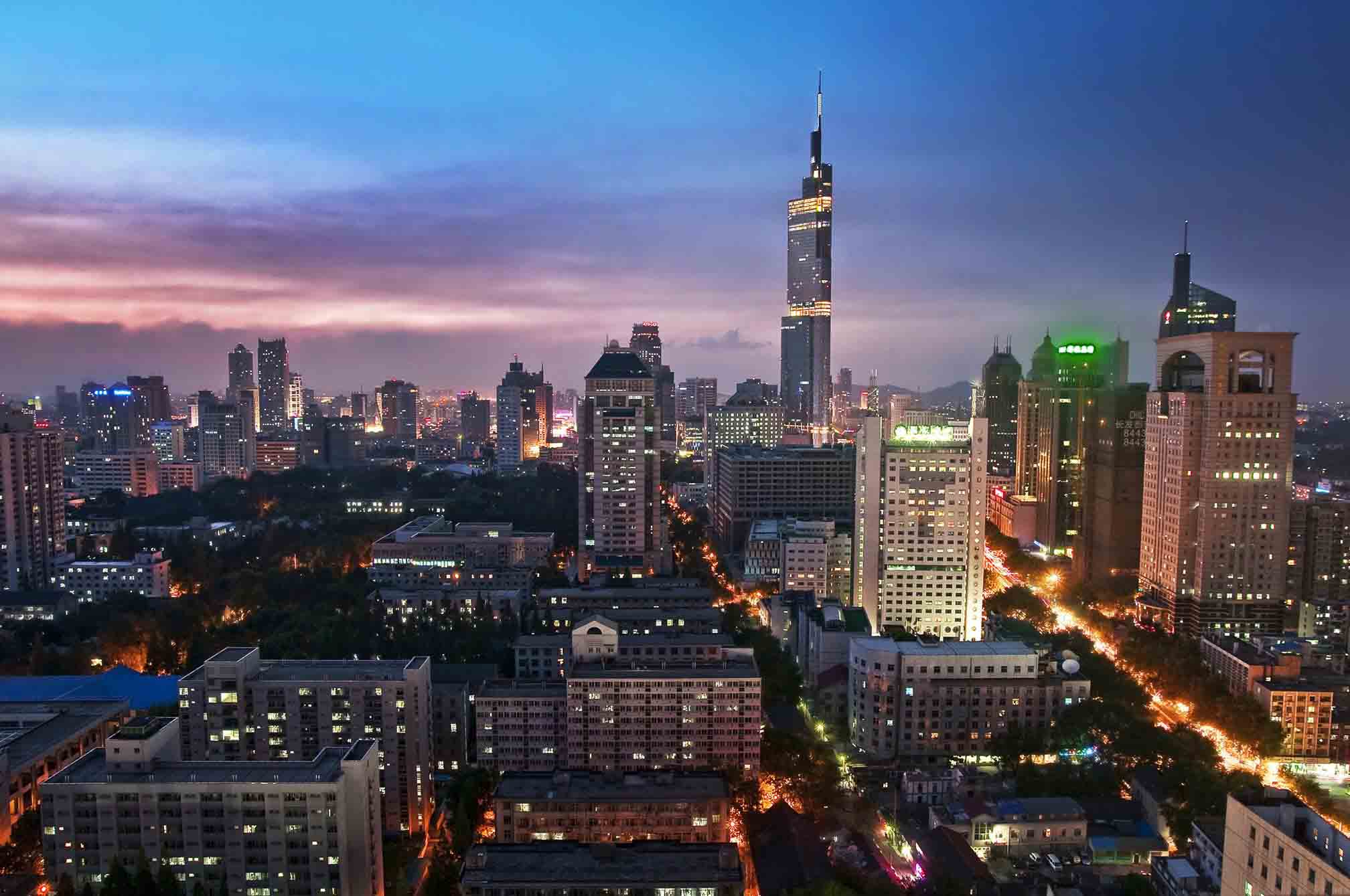 Panoramica de Nanjing