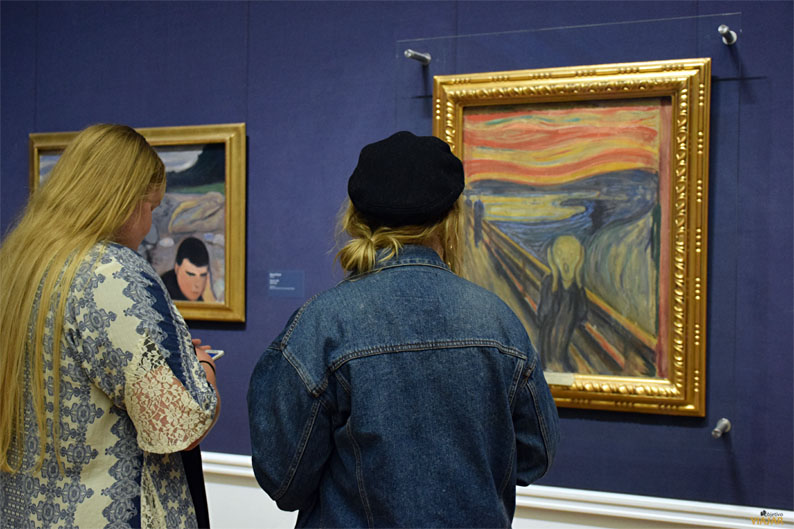El Grito de Munch. Galeria Nacional. Oslo