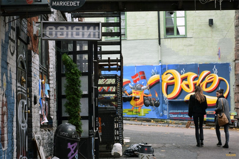 Street art en Vulkan, Oslo