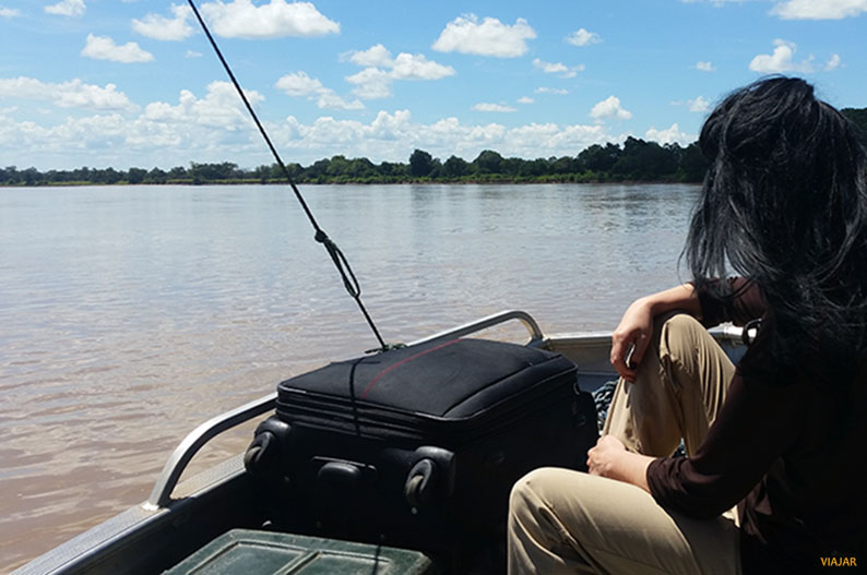 Navegando por el rio Zambeze