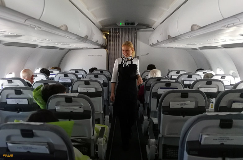 Volar en clase business con Finnair