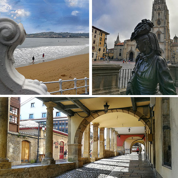Oviedo, Avilés y Gijón: las tres princesas de Asturias