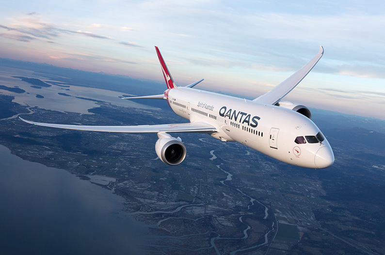 Dreamliner de Qantas