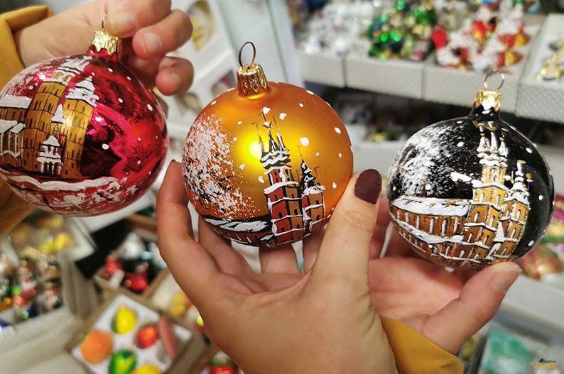 Bolas de Navidad de Cracovia