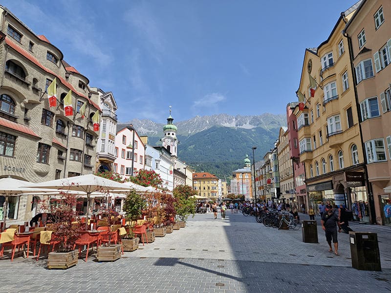 Innsbruck, la capital del Tirol austriaco