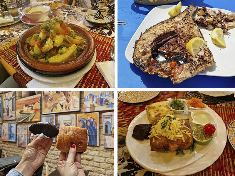 Comer en Essaouira