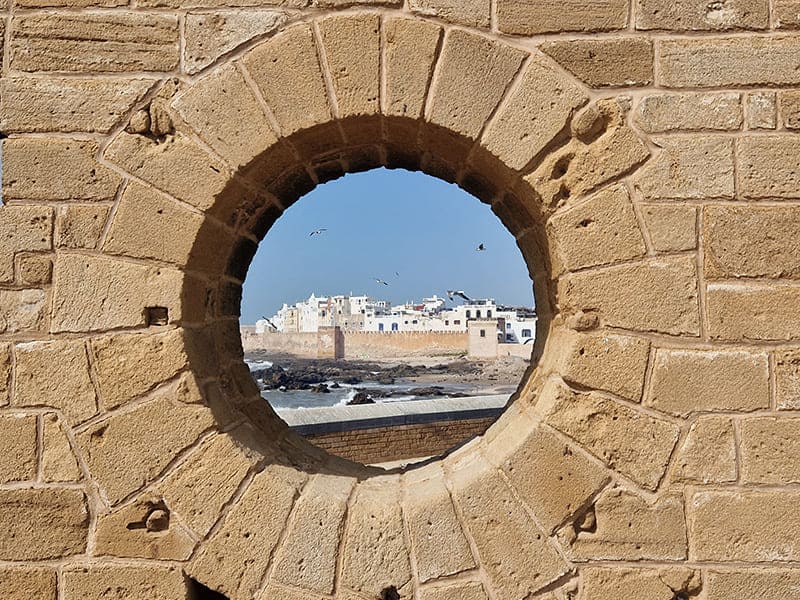 El famoso ojo de Essaouira