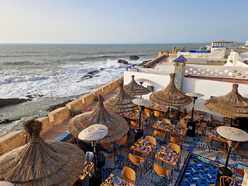 Rooftop de Salut Maroc. Essaouira